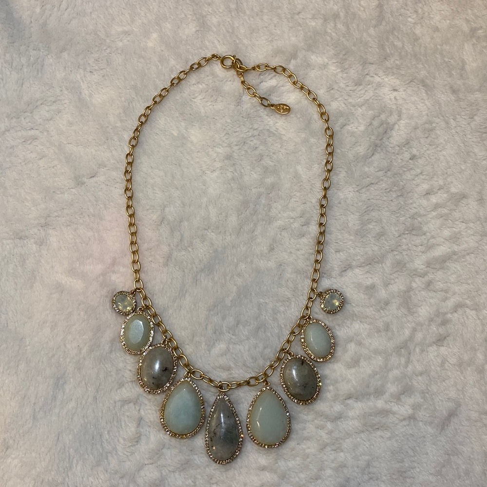 LOFT Statement Turquoise Necklace